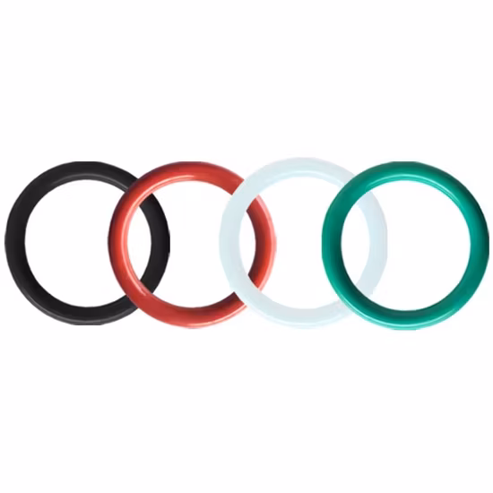 Caucho negro Nitrilo Caucho de tamaño grande/centro comercial FKM, FPM, EPDM NBR O